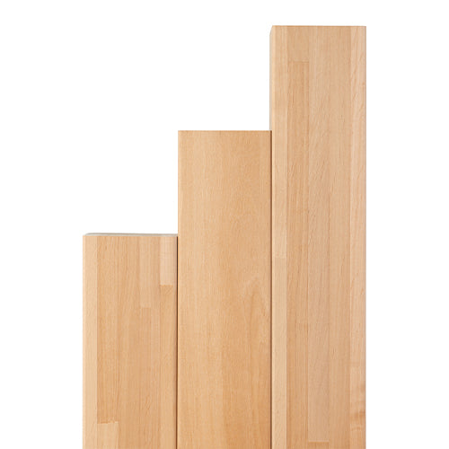 PROSAUNAS Alder Sauna Bench & Support Material 3" x 3" Smooth 4-Side Eased Edges SHP