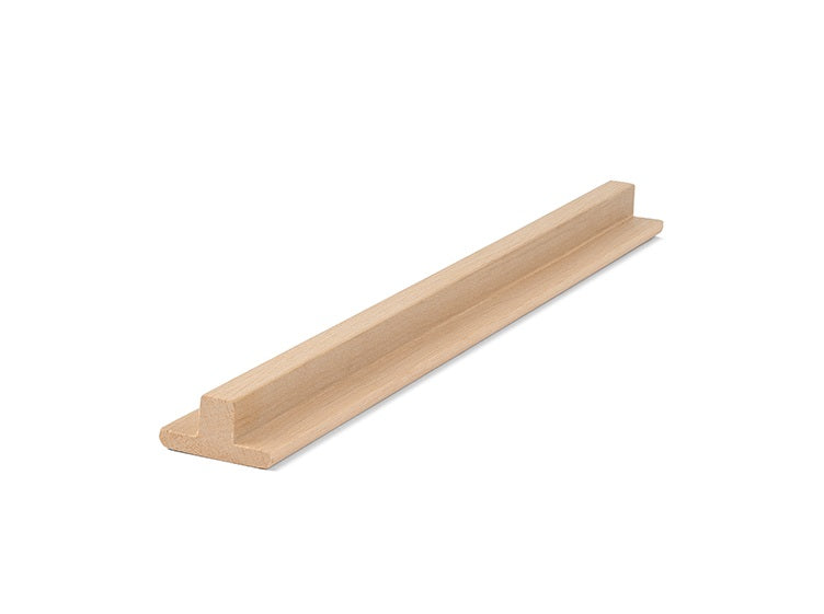 PROSAUNAS Alder Sauna T-Moulding 1" x 2" Smooth Finish