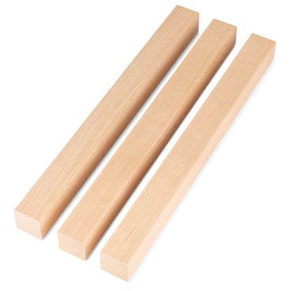 PROSAUNAS Alder Sauna Trim Moulding 2" x 2" (28mm x 28mm) Smooth 4-Side Eased Edges SHP