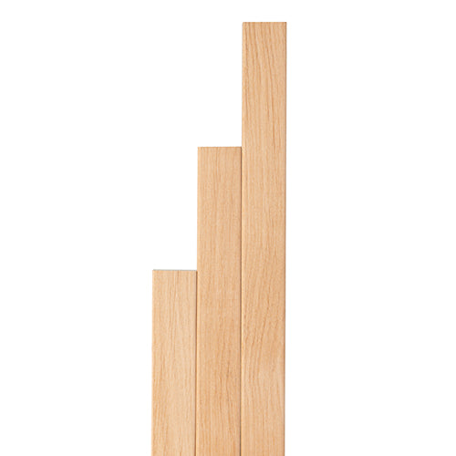 PROSAUNAS Alder Sauna Trim Moulding 2" x 2" (28mm x 28mm) Smooth 4-Side Eased Edges SHP