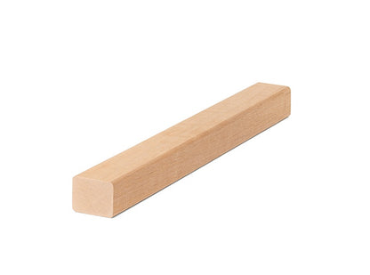PROSAUNAS Alder Sauna Trim Moulding 2" x 2" (28mm x 36mm) Smooth 4-Side Eased Edges SHP