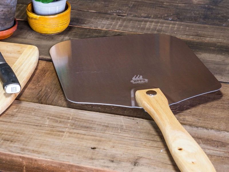 WPPO Folding Peel, Wood Handle-WKPA-1225WF
