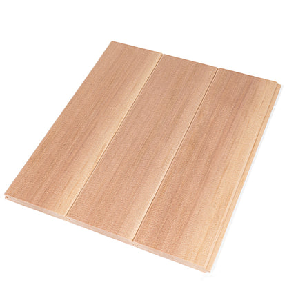 PROSAUNAS Cedar Sauna Wall Cladding 1/2" x 4" Vertical Grain A+ T&G V-Joint