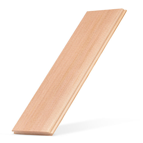 PROSAUNAS Cedar Sauna Wall Cladding 1/2" x 4" Vertical Grain A+ T&G V-Joint