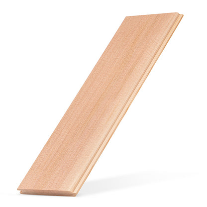 PROSAUNAS Cedar Sauna Wall Cladding 1/2" x 4" Vertical Grain A+ T&G V-Joint