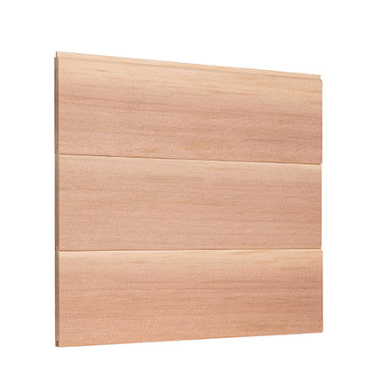 PROSAUNAS Cedar Sauna Wall Cladding 1/2" x 4" Vertical Grain A+ T&G V-Joint
