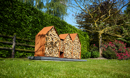 RB73 Wood Storage Brudges 3 Houses