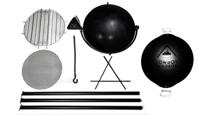 Cowboy Cauldron The Wrangler, 36 in. Diameter / 130 lb. Basin - CC-53001