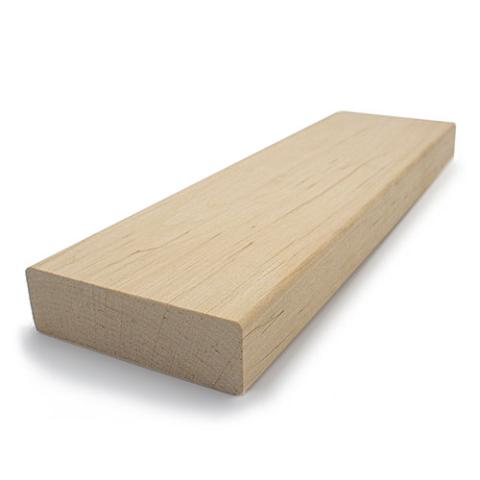 Prosaunas Alder 1x4 S4SEE SHP, Bench Material - WOOD643-1