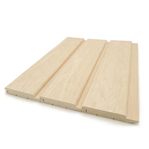 Prosaunas Alder 1x4 T&G STP Medium-Gap Wall Material