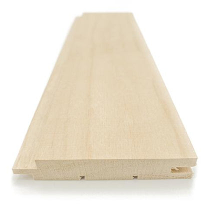 Prosaunas Alder 1x4 T&G STS4, Nickel-Gap, Wall Material