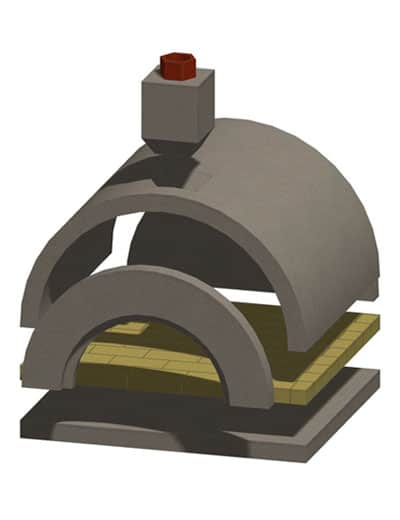 Stone Age Amerigo Pizza Oven - SA-APO-48