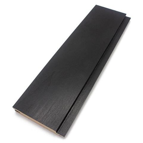 Prosaunas Aspen Midnight Black 1x4 T&G STS4, Nickel-Gap, Wall Material