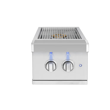 American Made Grills Atlas Series Double Side Burner, Natural Gas - ATSSB2-NG
