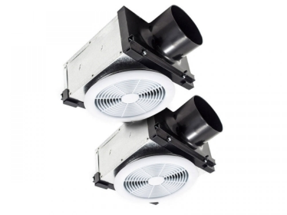 Bathology Atmospheric 320 Dual Vent Bath Fan w/ Optional Lighting, 230CFM