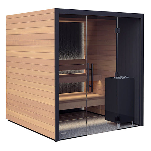 Auroom Vulcana Sauna Kit, Up to 4-Persons