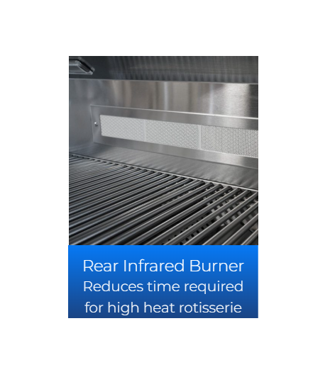 Broilmaster B-Series Built-In Deluxe 32" Stainless Natural Gas Grill Head - BSB324N