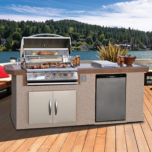 Cal Flame Atlantic Q 801 Escape Series BBQ Island - BBK-801