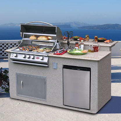 Cal Flame Tropical Q PV6016 Escape Series BBQ Island - PV6016