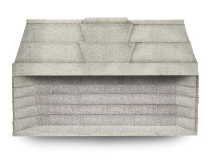 Isokern Magnum+ 120" Wood Burning Fireplace - 82120