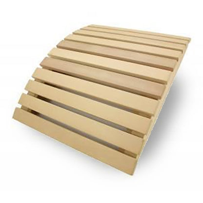 Bathology Essentials 475 Sauna Room Leg Rest, Portable, Cedar Wood, 18-1/2" x 22"