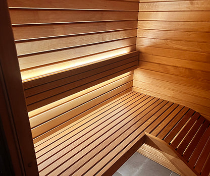 Bathology Spectrum 360 Sauna, Dotless LED Lighting Control, Single Zone