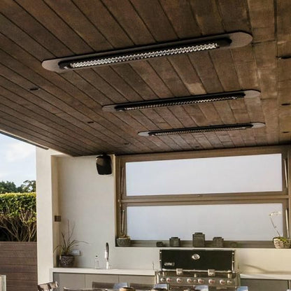 Bromic Heating Tungsten Electric Ceiling Recess Kit, 2000W + 4000W, Black - BH8180010