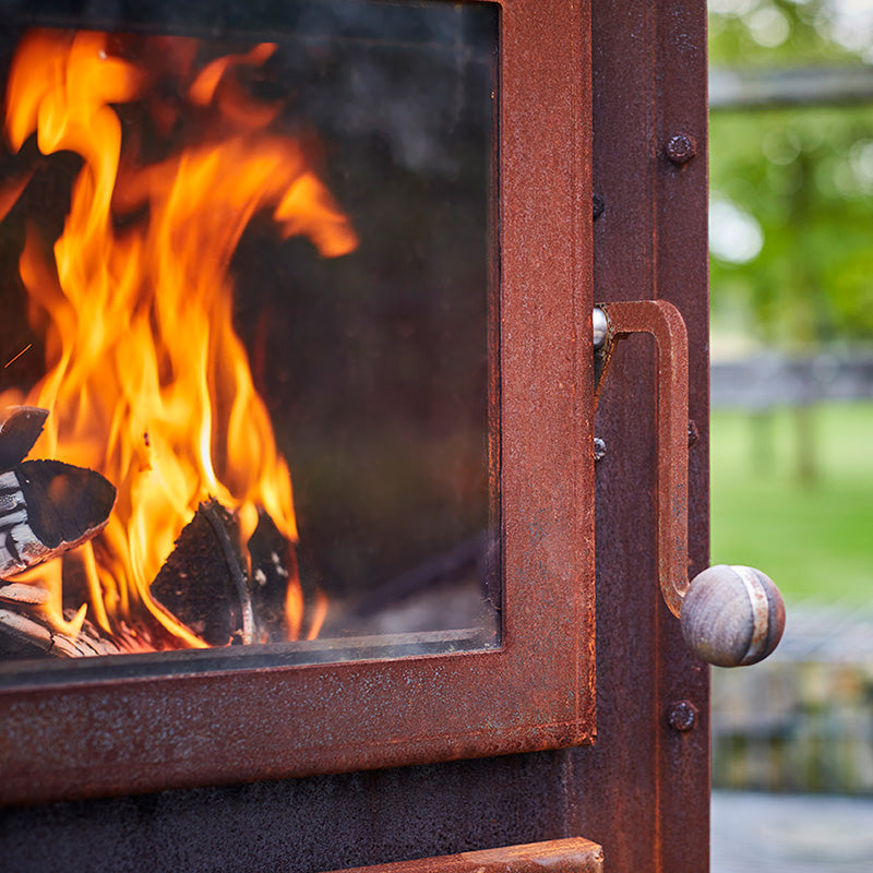 RB73 Bijuga Outdoor Fireplace