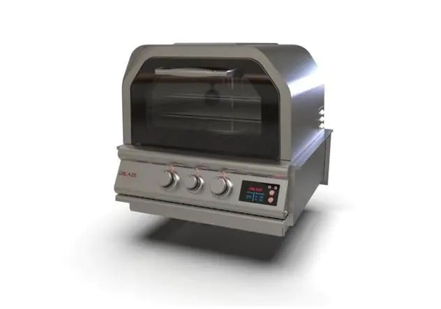 Blaze Grills 26-Inch Built-In Gas Outdoor Pizza Oven With Rotisserie - BLZ-26-PZOVN-NG
