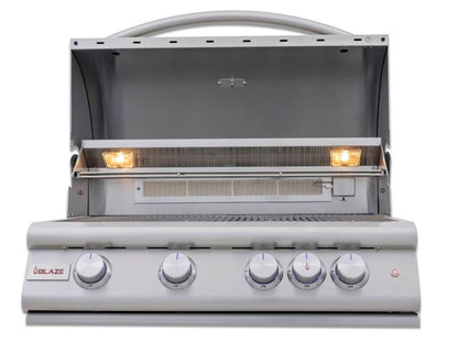 Blaze 4-Burner LTE+ Marine Grade 32-Inch 4-Burner Built-In Propane Gas Grill