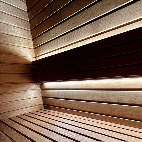Bathology Brilliance 360-48 Sauna Dotless LED White Light Fixture, 48"