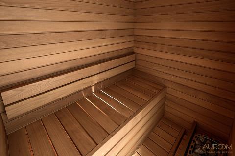 Image of Auroom Cala Wood Cabin Sauna Kit - CALA-WOOD-L