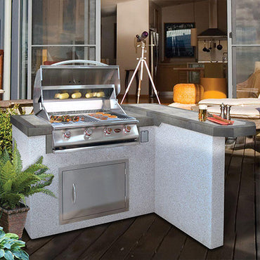 Cal Flame Maui Q 401 Patio Series BBQ Island - BBK-401