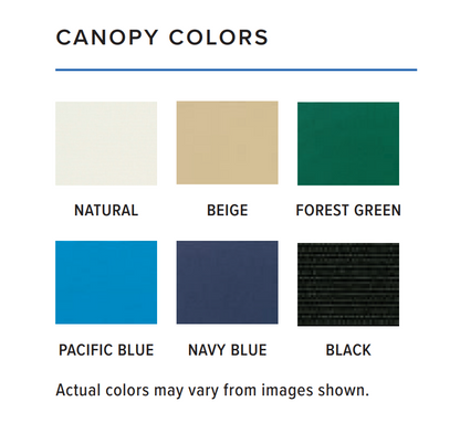 FiberBuilt Patio Umbrella with Push Up & Pin Lift, 9 Foot Natural Canopy and Champagne Bronze Pole - 9HPUCB-Natural