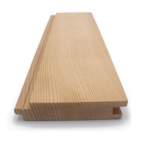 Prosaunas Cedar 1x4 VG T&G NG, Nickel-Gap, Wall Material