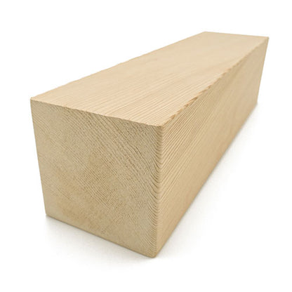 PROSAUNAS Cedar Bench Material 4" x 4" Vertical Grain A+ Smooth 4-Side Eased Edges