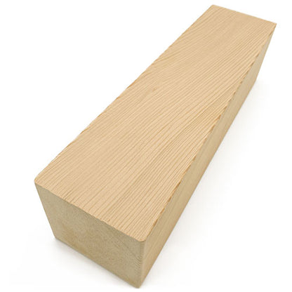 PROSAUNAS Cedar Bench Material 4" x 4" Vertical Grain A+ Smooth 4-Side Eased Edges