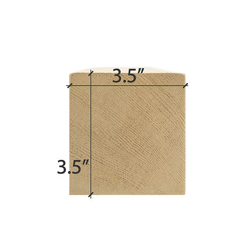 PROSAUNAS Cedar Bench Material 4" x 4" Vertical Grain A+ Smooth 4-Side Eased Edges