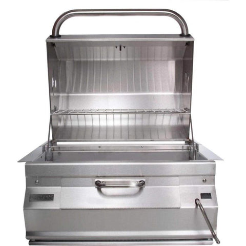 Image of Fire Magic 30" Built-In Stainless Steel Charcoal Grill - 14-SC01C-A