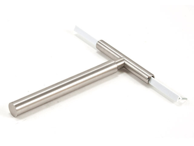 Bathology Clear 420 Steam Room / Shower Stainless Steel Squeegee with Mount
