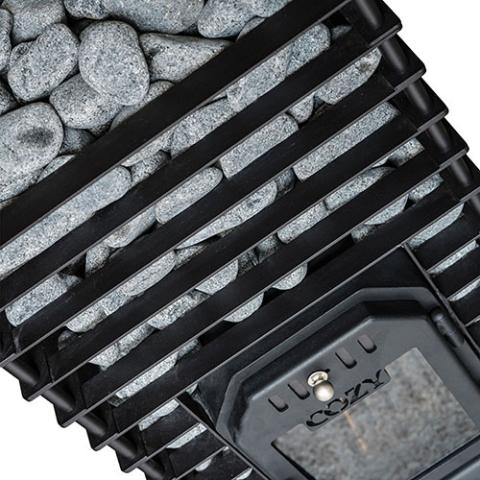 Cozy Heat Quattro Sauna Stove (Wood-Burning Sauna Stove, Up to 18kW) - 4745010348259