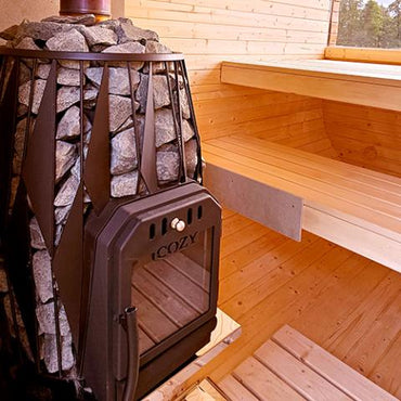Cozy Heat OG Sauna Stove – Wood-Burning Sauna Heater for Traditional Saunas, Up to 18kW