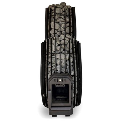 Cozy Heat SW Thru-Wall Sauna Stove (Wood-Burning Sauna Stove, Up to 18kW) - 4745010348068