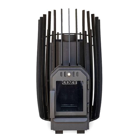 Cozy Heat SW Thru-Wall Sauna Stove (Wood-Burning Sauna Stove, Up to 18kW) - 4745010348068