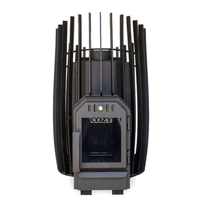 Cozy Heat SW Thru-Wall Sauna Stove (Wood-Burning Sauna Stove, Up to 18kW) - 4745010348068