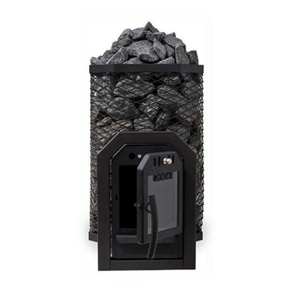 Cozy Heat Thru-Wall Sauna Heater (Wood-Burning Sauna Stove, Up to 18kW) - 4745010348020