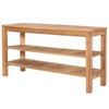 Royal Teak Collection Admiral Console Table with Two Shelves - CTBS