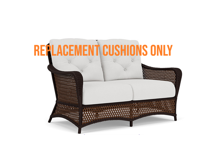Lloyd Flanders Grand Traverse Loveseat Replacement Cushions
