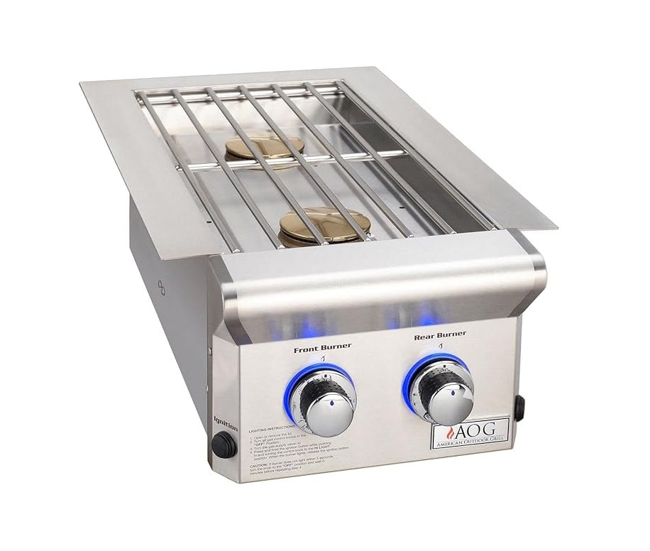 American Outdoor Grill L-Series Natural Gas Double Side Burner - 3282L