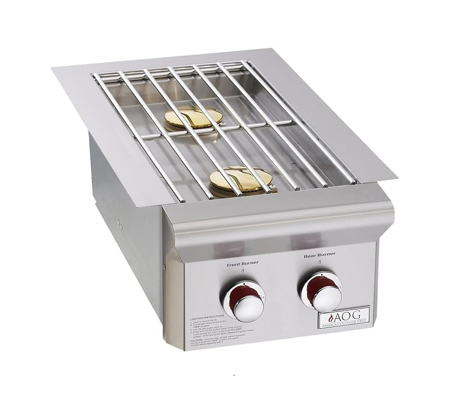 American Outdoor Grill T-Series Natural Gas Double Side Burner - 3282T